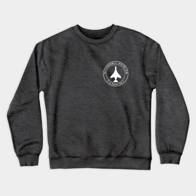 McDonnell Douglas F-4 Phantom II Crewneck Sweatshirt by John_Matthews_Art